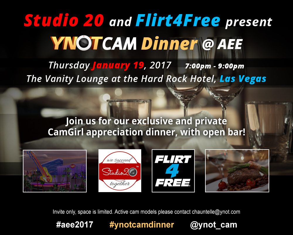 YNOT Cam Dinner at AEE
