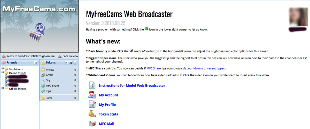 Mfc Cam Website
